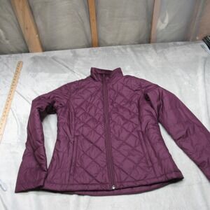 Columbia Jacket Womens Medium Purple Quilt Puffers Insulated Snowmelt Valley II